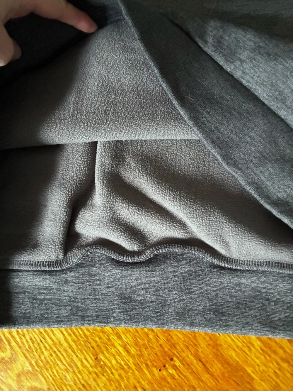 Nike Charcoal Gray and Black Men’s Therma/Fit Crew Sweatshirt